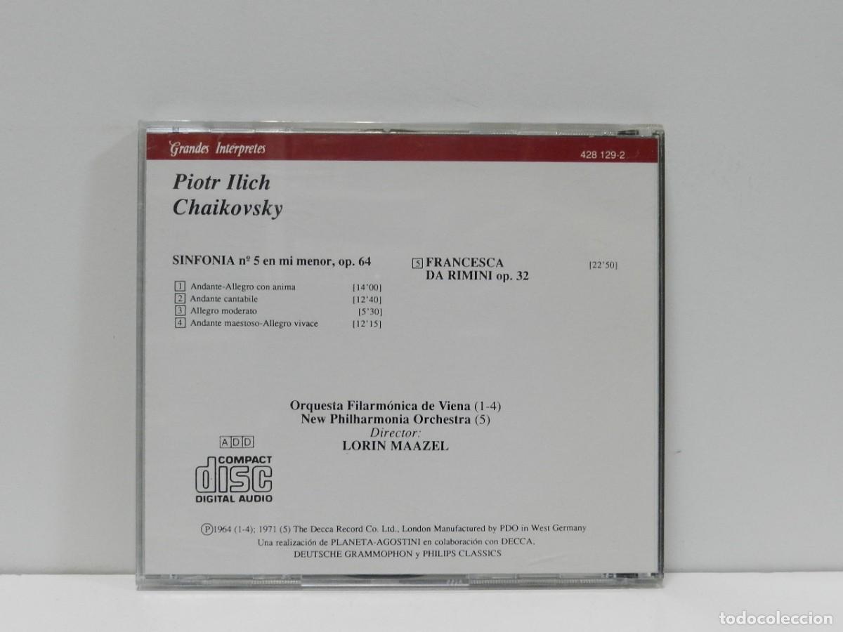 CDs de m&uacute;sica: DISCO CD. Tchaikovsky &ndash; Maazel - Grandes Int&eacute;rpretes. COMPACT DISC. - Foto 2