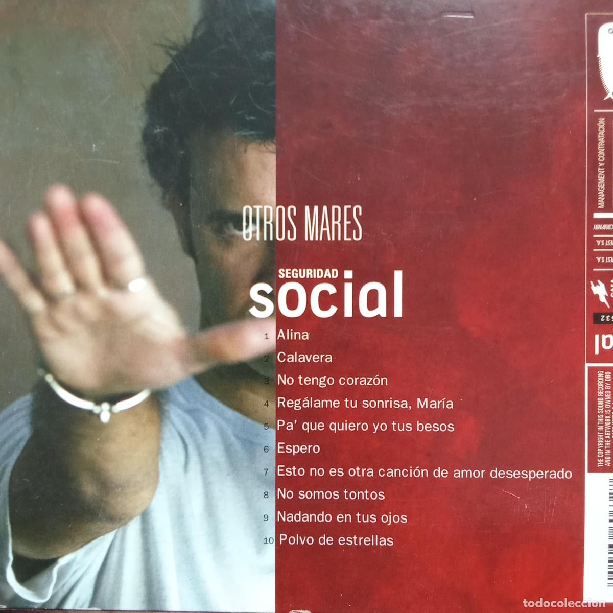 CDs de m&uacute;sica: SEGURIDAD SOCIAL, OTROS MARES. CD - Foto 2