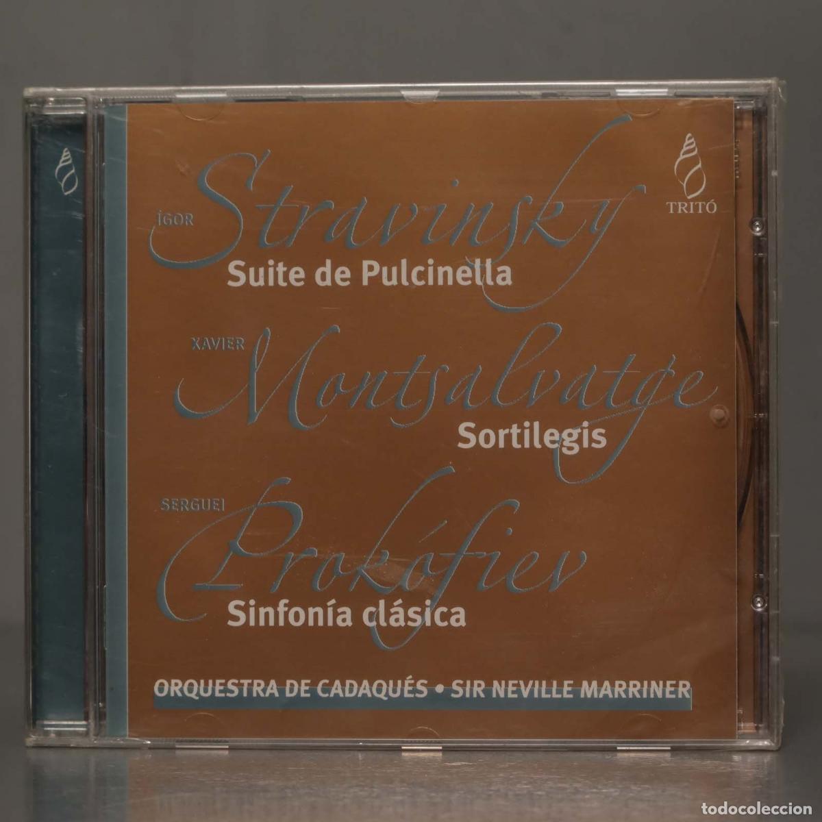 CDs de m&uacute;sica: CD. STRAVINSKY MONTSALVATGE PROKOFIEV. MARRINES. PRECINTADO
