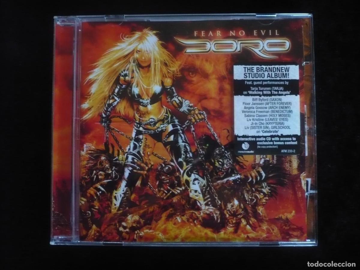 CDs de m&uacute;sica: doro - fear no evil - cd como nuevo - Foto 1