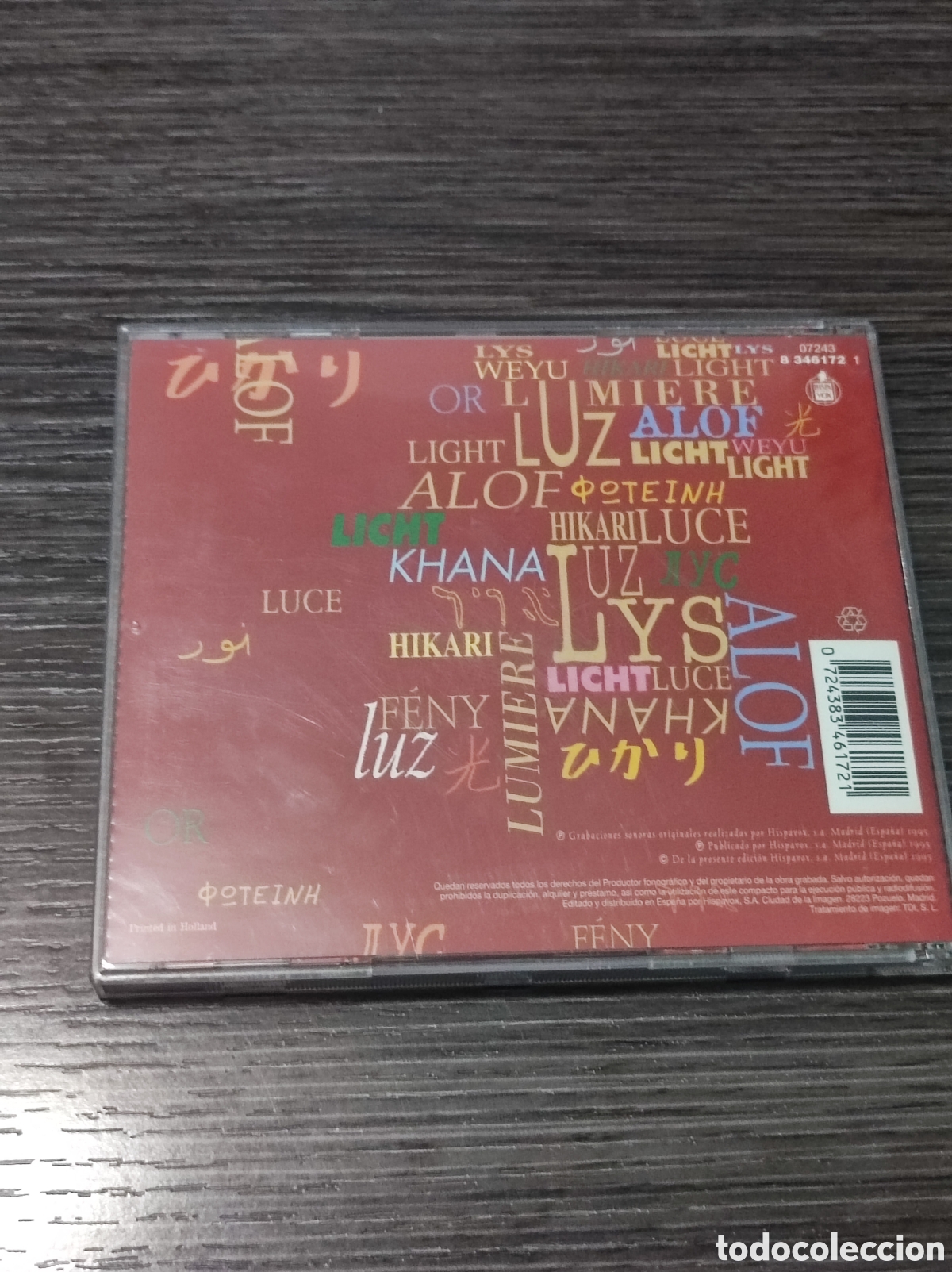 CDs de m&uacute;sica: Como la flor prometida Luz Casal CD - Foto 2