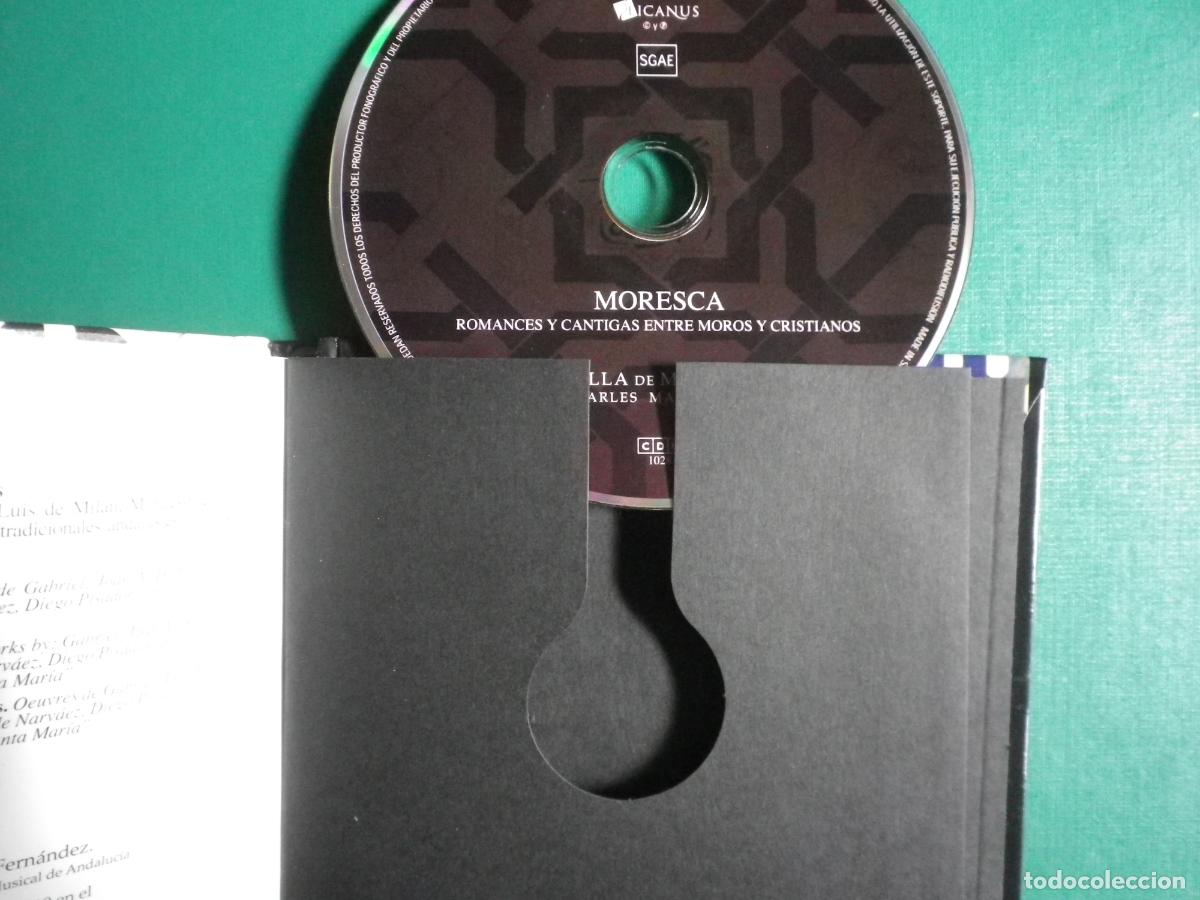 CDs de m&uacute;sica: Librito con CD MUSICA ROMANCES Y CANTIGAS MORESCA - Foto 3