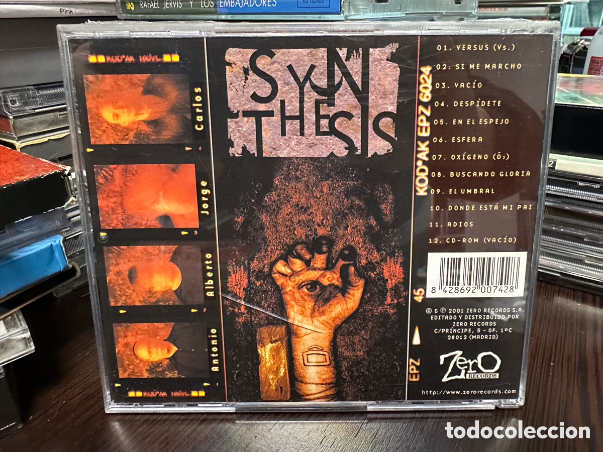 CDs de m&uacute;sica: S&ocirc;ber - Synthesis (CD, Album) - Foto 2