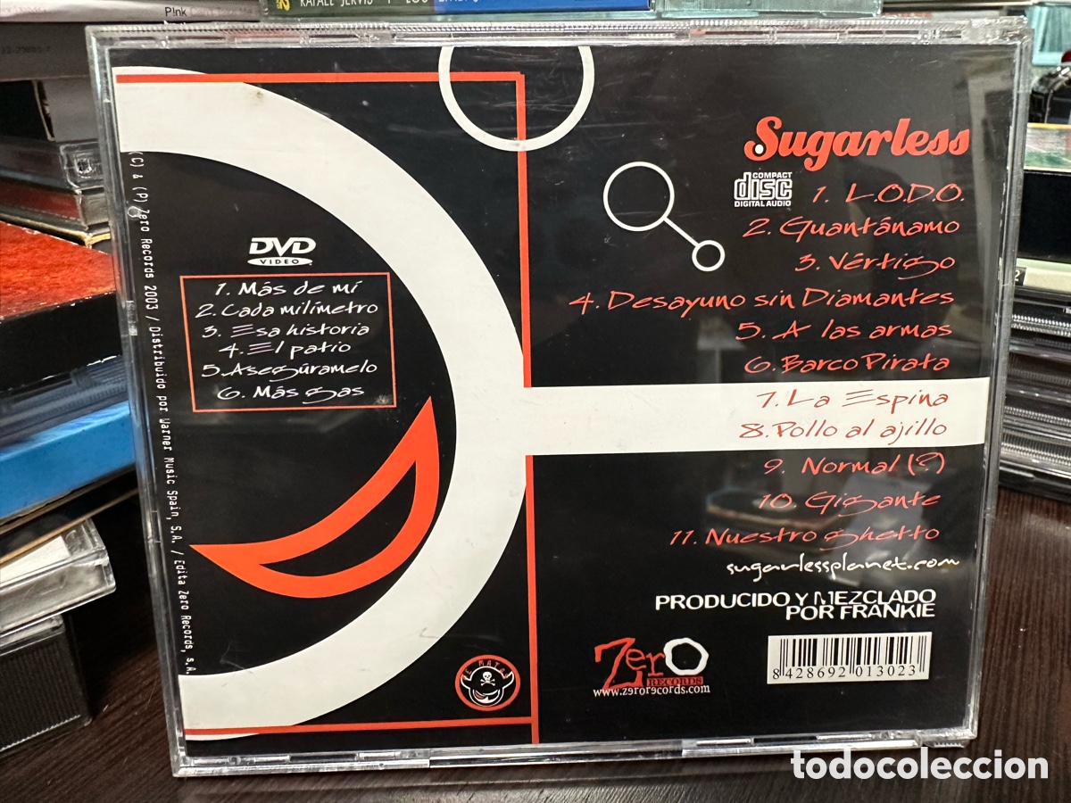 CDs de m&uacute;sica: Sugarless - V&eacute;rtigo (CD, Album + DVD) - Foto 2