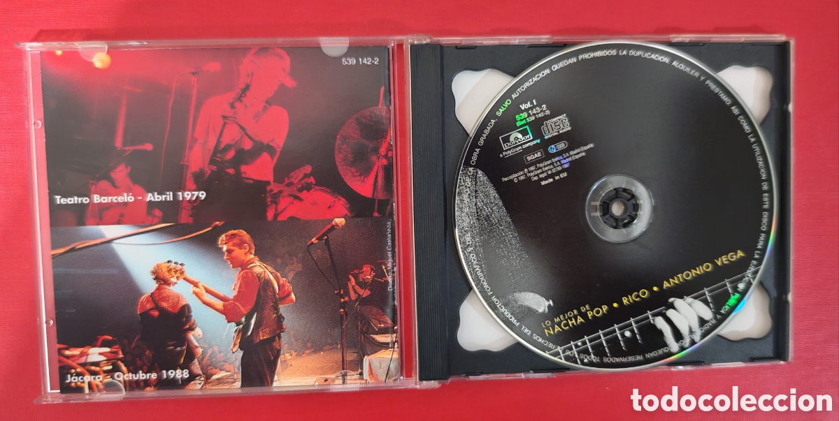CDs de m&uacute;sica: Nacha Pop, Rico, Antonio Vega - Foto 4