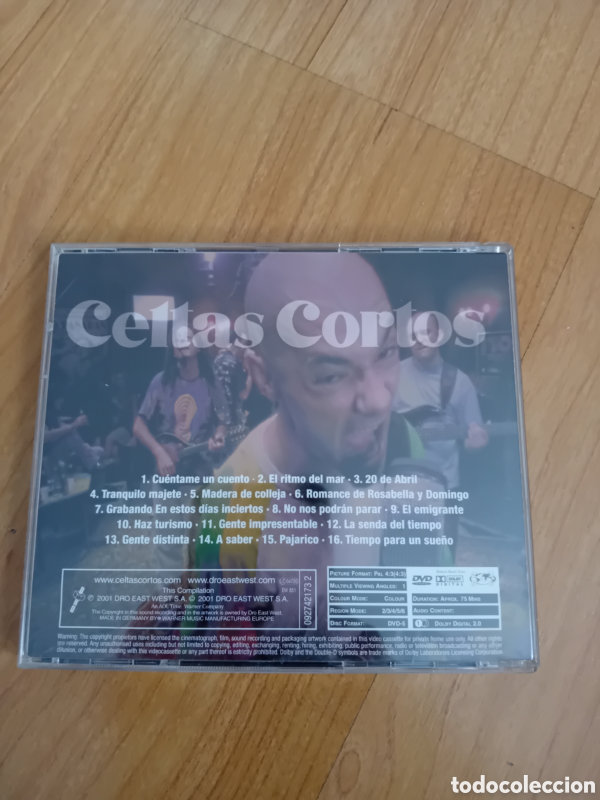 CDs de m&uacute;sica: CELTAS CORTOS. GRANDES EXITOS. DVD - Foto 2