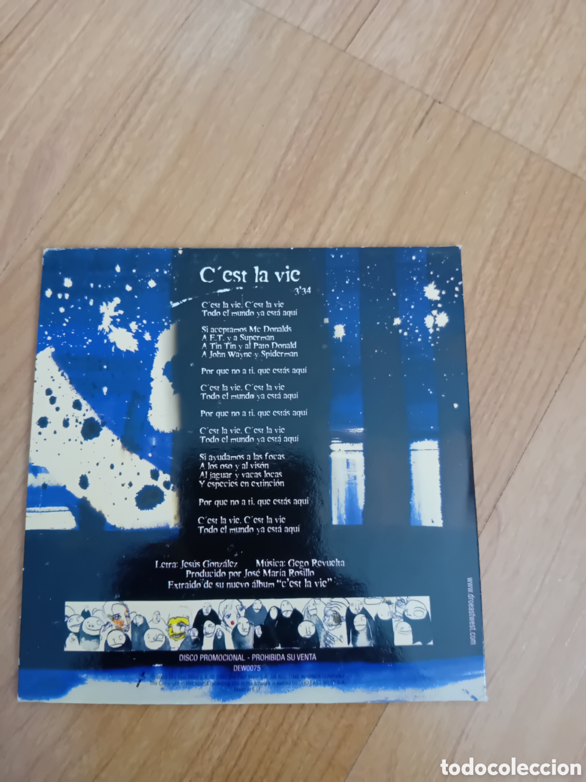 CDs de m&uacute;sica: CELTAS CORTOS. CEST LA VIE - Foto 2