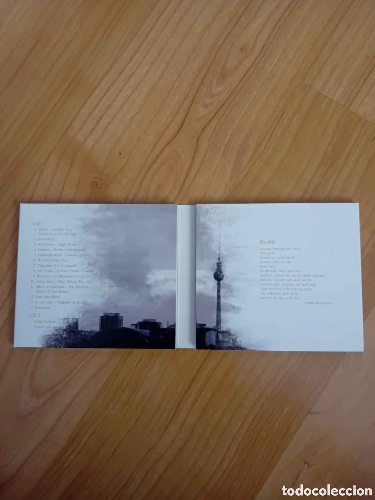 CDs de m&uacute;sica: BERLIN. BOSSERT + PADOTZKE. DOBLE CD - Foto 2