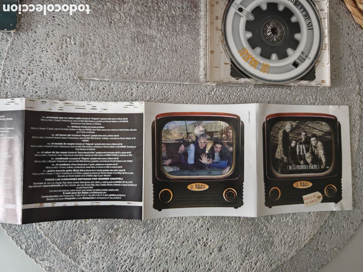 CDs de m&uacute;sica: Los Piratas Fin de la primera parte - Foto 5