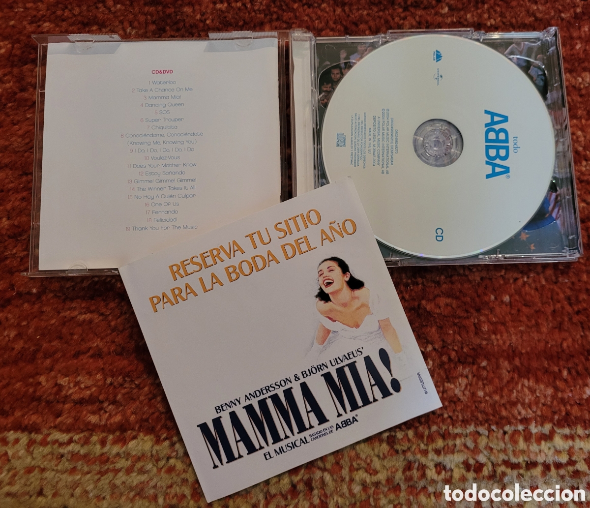 CDs de m&uacute;sica: Todo ABBA compilaci&oacute;n cd+dvd - Foto 4