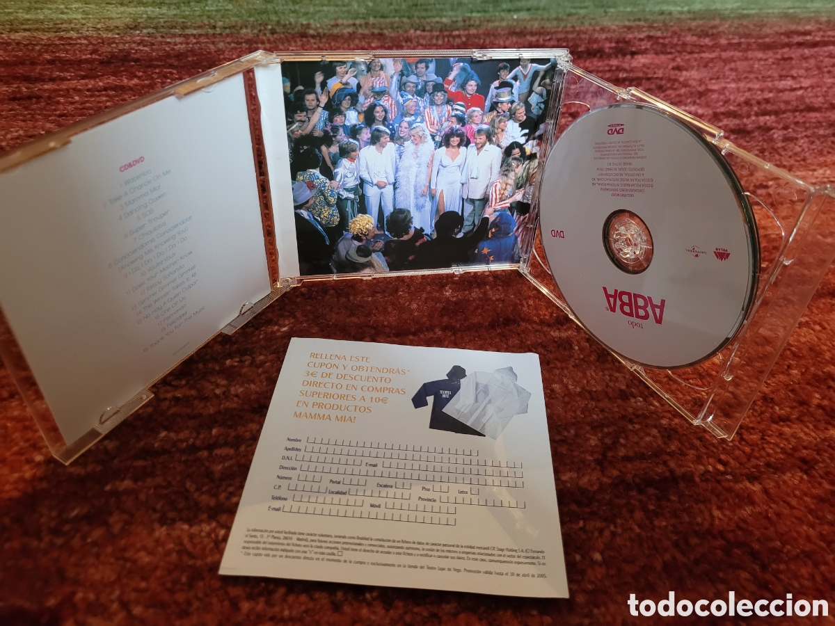 CDs de m&uacute;sica: Todo ABBA compilaci&oacute;n cd+dvd - Foto 5