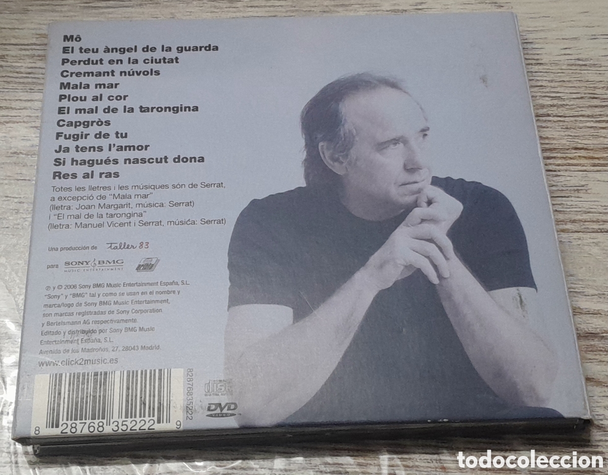 CDs de m&uacute;sica: SERRAT - M&Ocirc; - CD + DVD - Foto 2