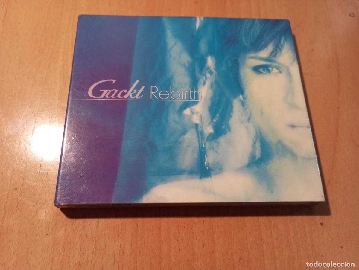 CDs de m&uacute;sica: CD gackt rebirth con sobrecubierta y cuadernillo - Foto 1