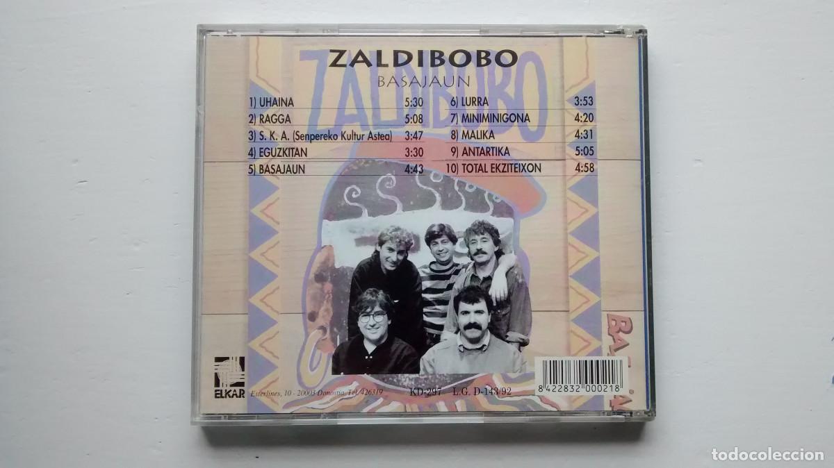 CDs de m&uacute;sica: Zaldibobo - Basajaun cd - Foto 2