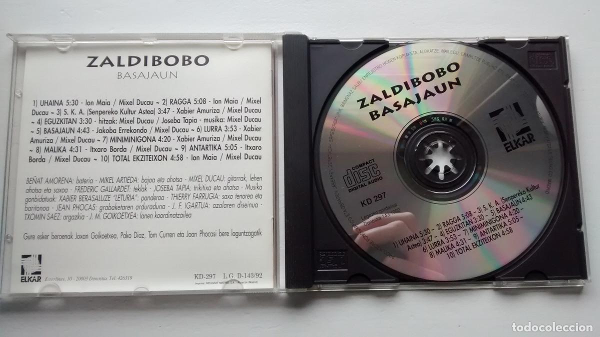 CDs de m&uacute;sica: Zaldibobo - Basajaun cd - Foto 3