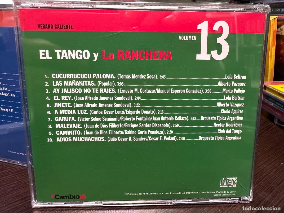 CDs de m&uacute;sica: Varios - El Tango Y La Ranchera (CD, Comp) - Foto 2