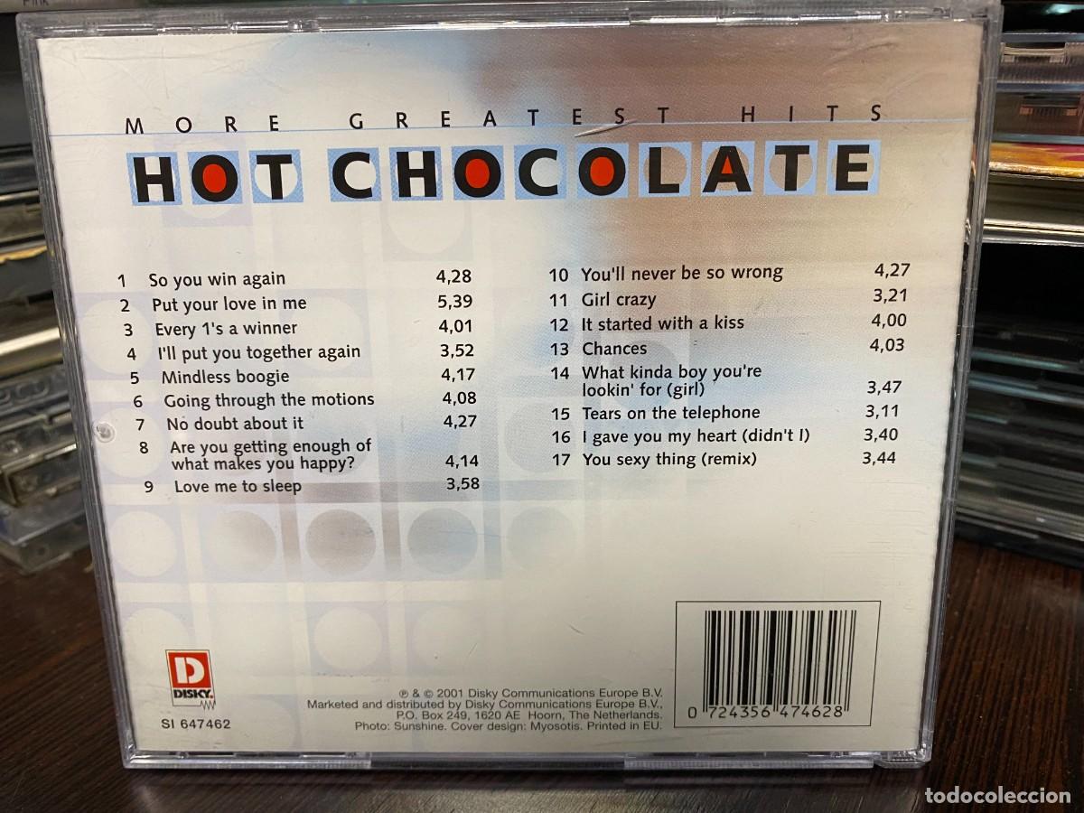 CDs de m&uacute;sica: Hot Chocolate - More Greatest Hits (CD, Comp) - Foto 2