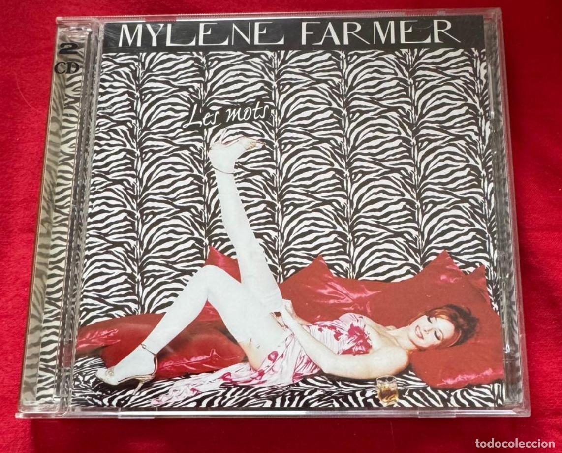 CDs de m&uacute;sica: mylene farmer les mots double CD EX EX - Foto 1