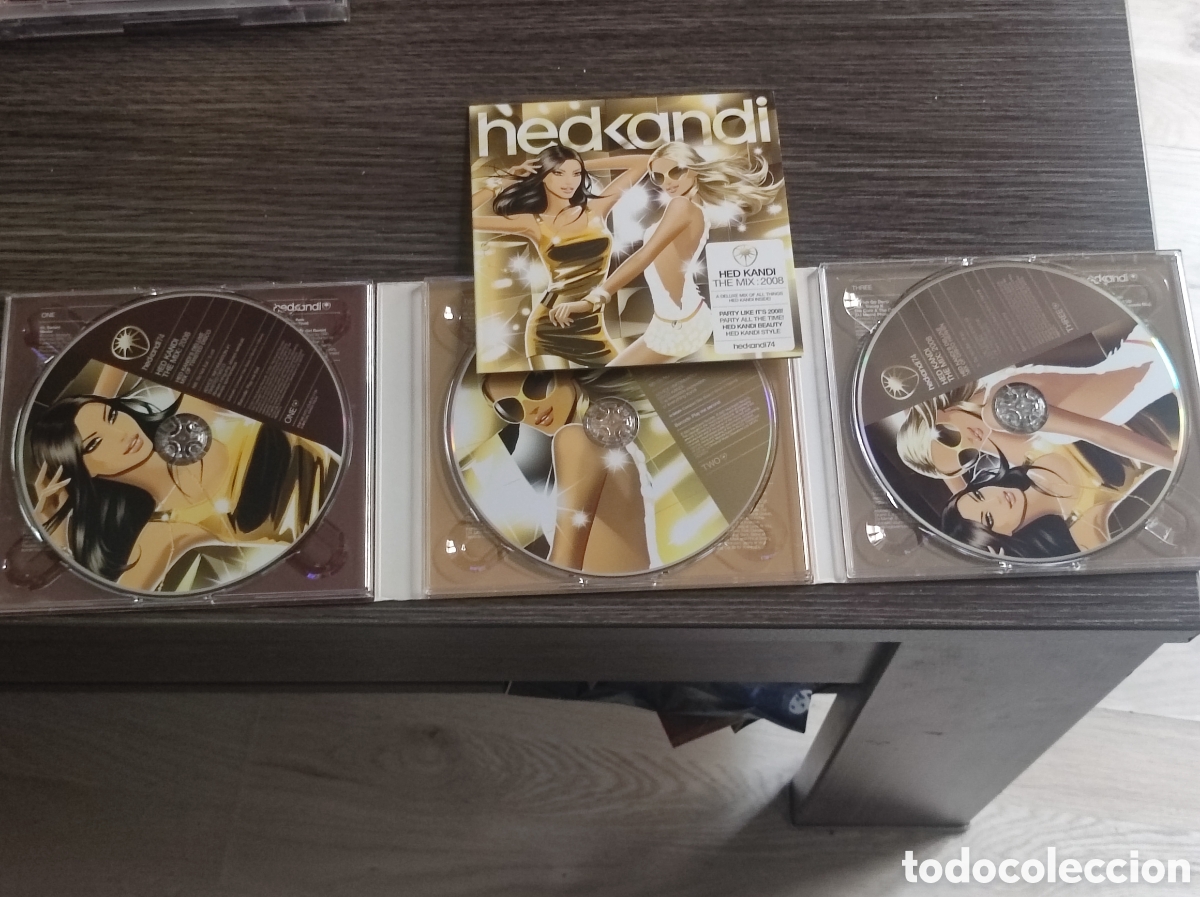 CDs de m&uacute;sica: Hed Kandi 74 the Mix 2008 3CD - Foto 3