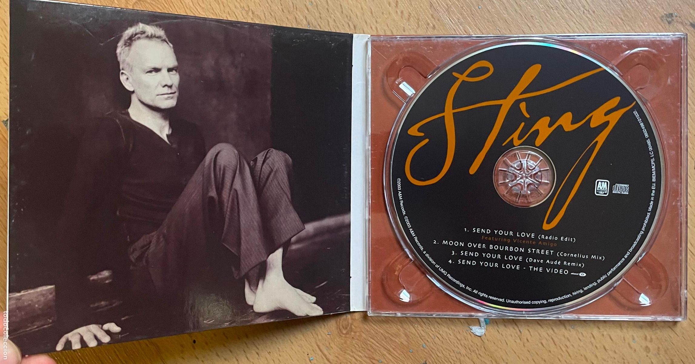 CDs de m&uacute;sica: STING SEND YOUR LOVE, LIMITED EDITION, CD - Foto 3
