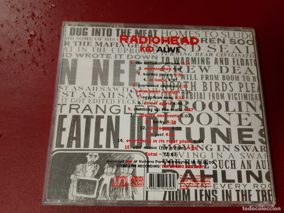 CDs de m&uacute;sica: Radiohead: kid Alive (CD) (Pop) - Foto 2