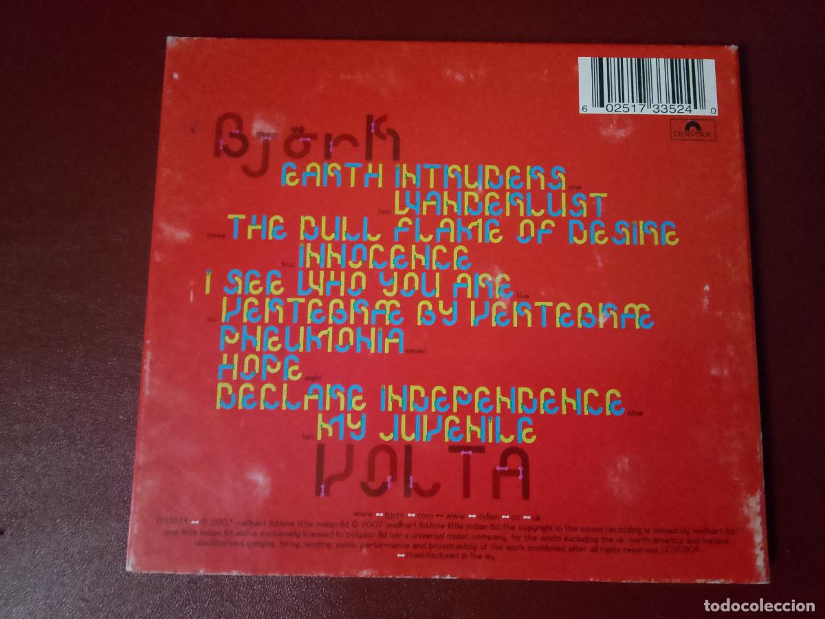 CDs de m&uacute;sica: Bj&ouml;rk: Volta (CD) (2007) - Foto 2