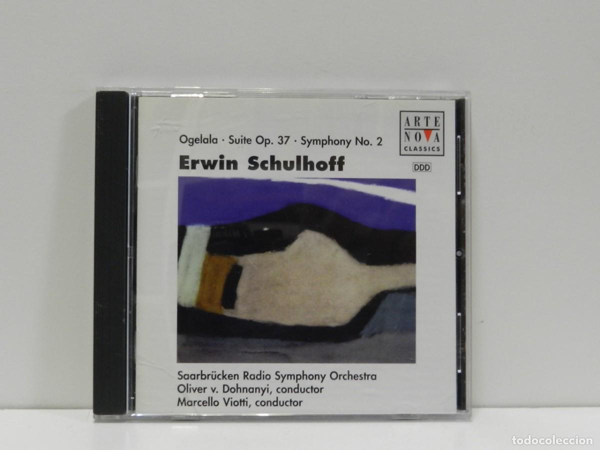 CDs de m&uacute;sica: DISCO CD. Erwin Schulhoff &ndash; Ogelala &bull; Suite Op. 37 &bull; Symphony No. 2. COMPACT DISC. - Foto 1