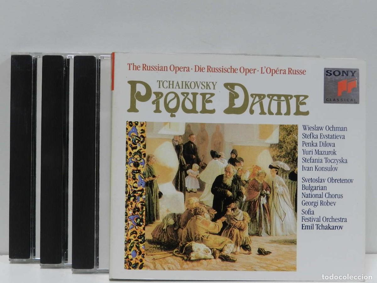 CDs de m&uacute;sica: DISCO 3 X CD. Tchaikovsky &ndash; Pique Dame. COMPACT DISC. - Foto 1
