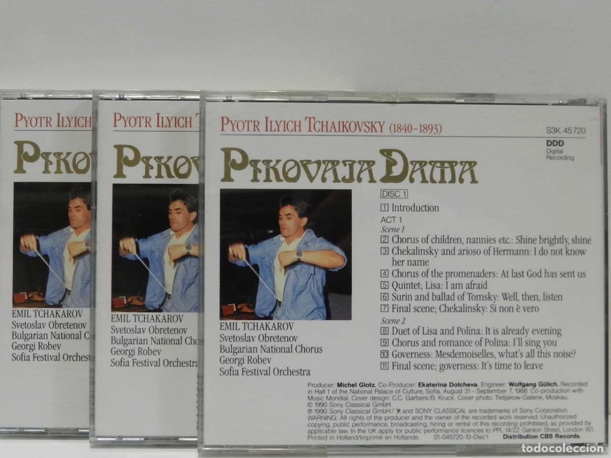 CDs de m&uacute;sica: DISCO 3 X CD. Tchaikovsky &ndash; Pique Dame. COMPACT DISC. - Foto 2
