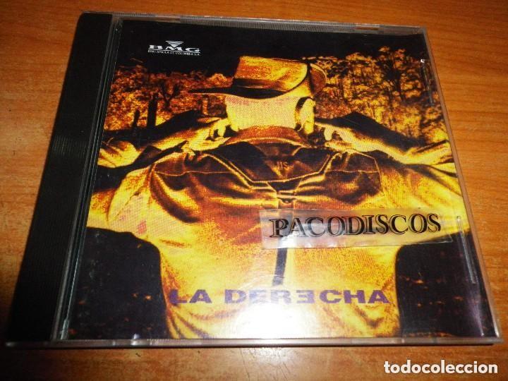 CD di Musica: LA DERECHA CD ALBUM HECHO EN COLOMBIA CONTIENE 10 TEMAS POP ROCK COLOMBIA MUY RARO