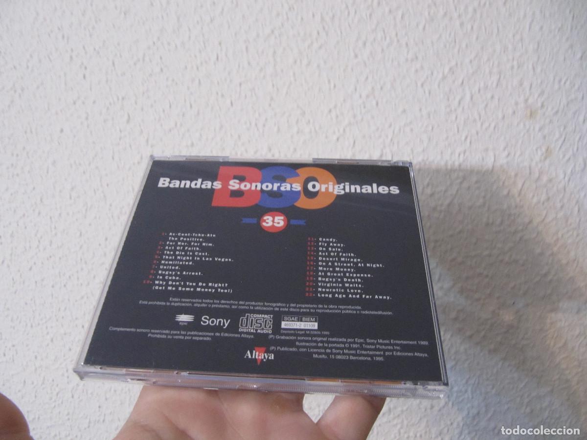 CDs de m&uacute;sica: BUGSY - BANDA SONORA ORIGINAL - BSO ALTAYA - Foto 2