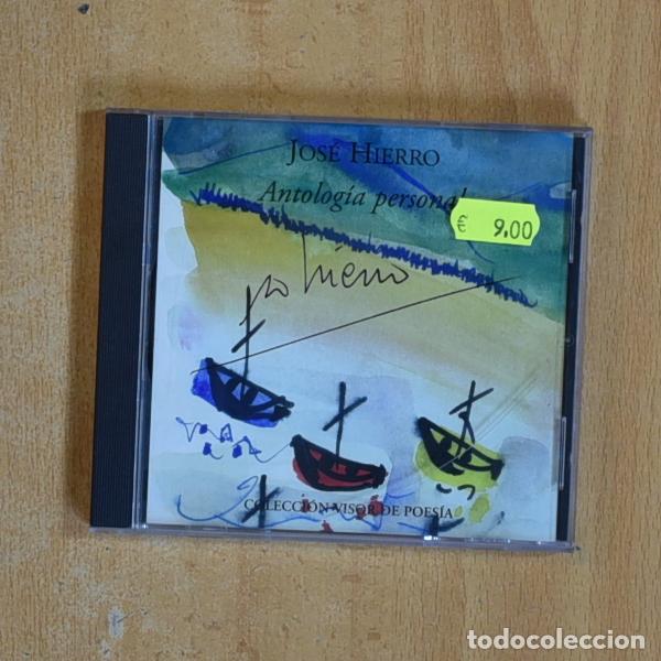CDs de m&uacute;sica: JOSE HIERRO - ANTOLOGIA PERSONAL - CD - Foto 1