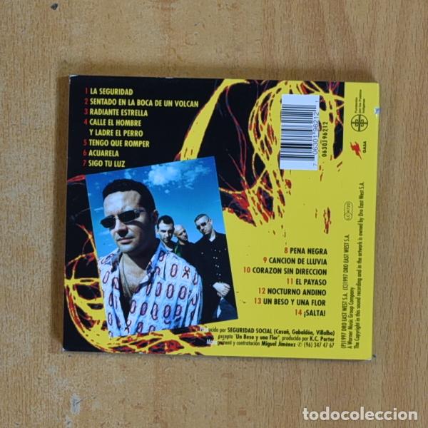 CDs de m&uacute;sica: SEGURIDAD SOCIAL - EN LA BOCA DEL VOLCAN - CD - Foto 2