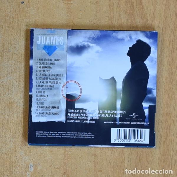 CDs de m&uacute;sica: JUANES - LA VIDA ES UN REGALO - CD - Foto 2