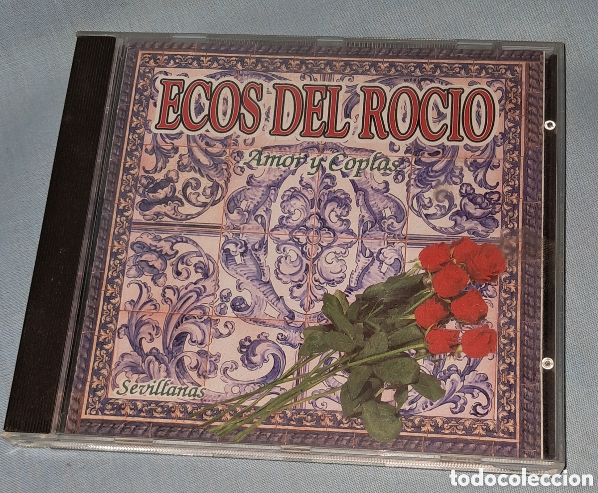 CDs de m&uacute;sica: CD ECOS DEL ROC&Iacute;O, AMOR Y COPLAS. 1995 - Foto 1
