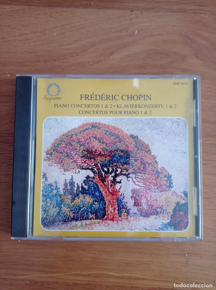 CDs de m&uacute;sica: frederic chopin piano conciertos 1 y 2 cd - Foto 1