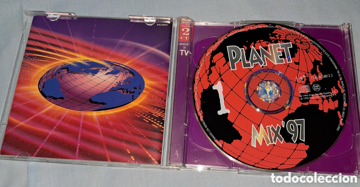 CDs de m&uacute;sica: DOBLE CD PLANET MIX 97, 1996 VIRGIN RECORDS - Foto 2