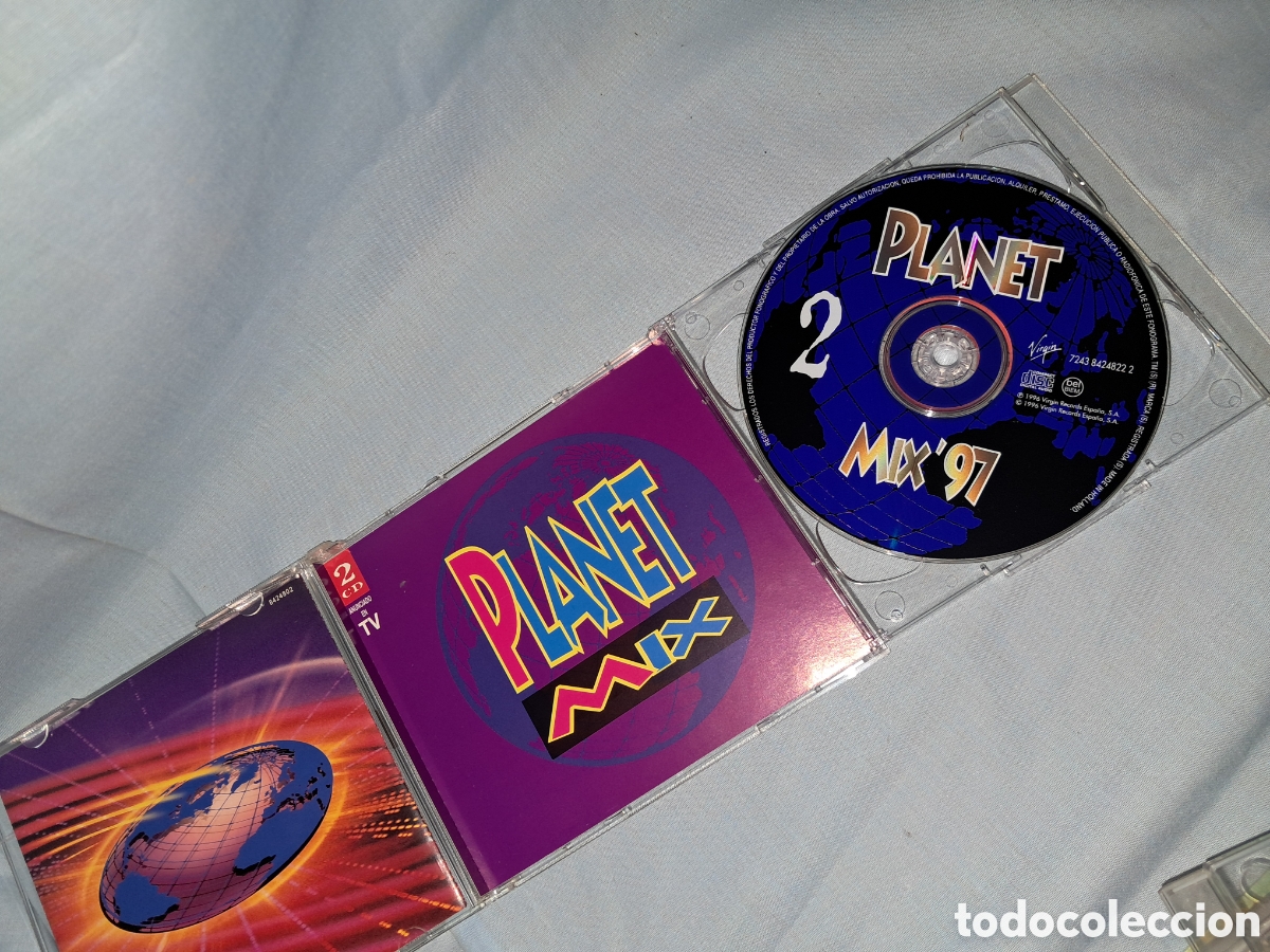 CDs de m&uacute;sica: DOBLE CD PLANET MIX 97, 1996 VIRGIN RECORDS - Foto 3