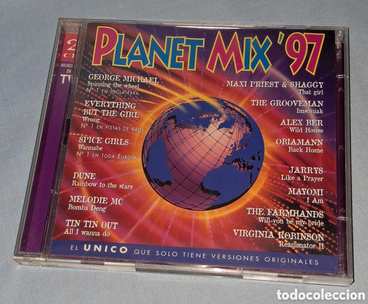CDs de m&uacute;sica: DOBLE CD PLANET MIX 97, 1996 VIRGIN RECORDS - Foto 1