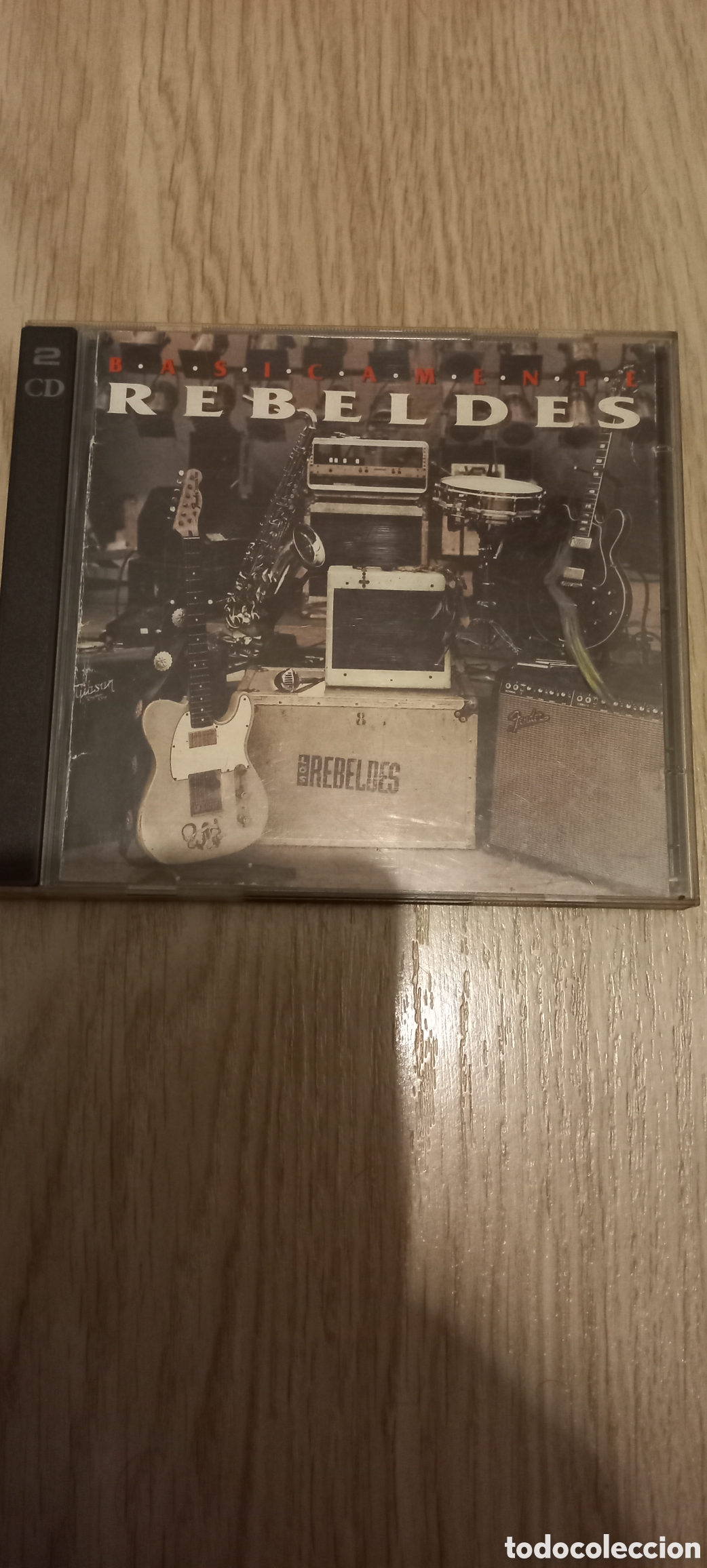 CDs de m&uacute;sica: Los Rebeldes - 2CDs - B&aacute;sicamente Rebeldes - Foto 1