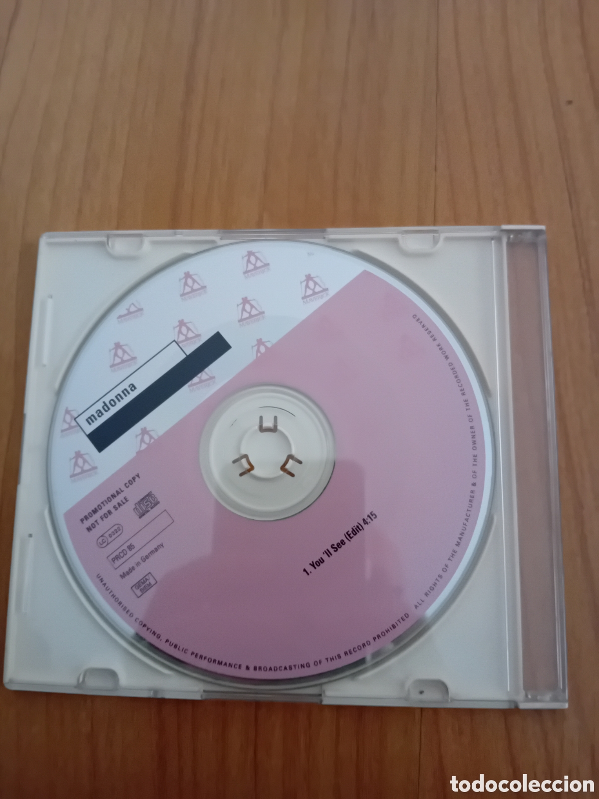 CDs de m&uacute;sica: MADONNA. YOULL SEE... - Foto 1