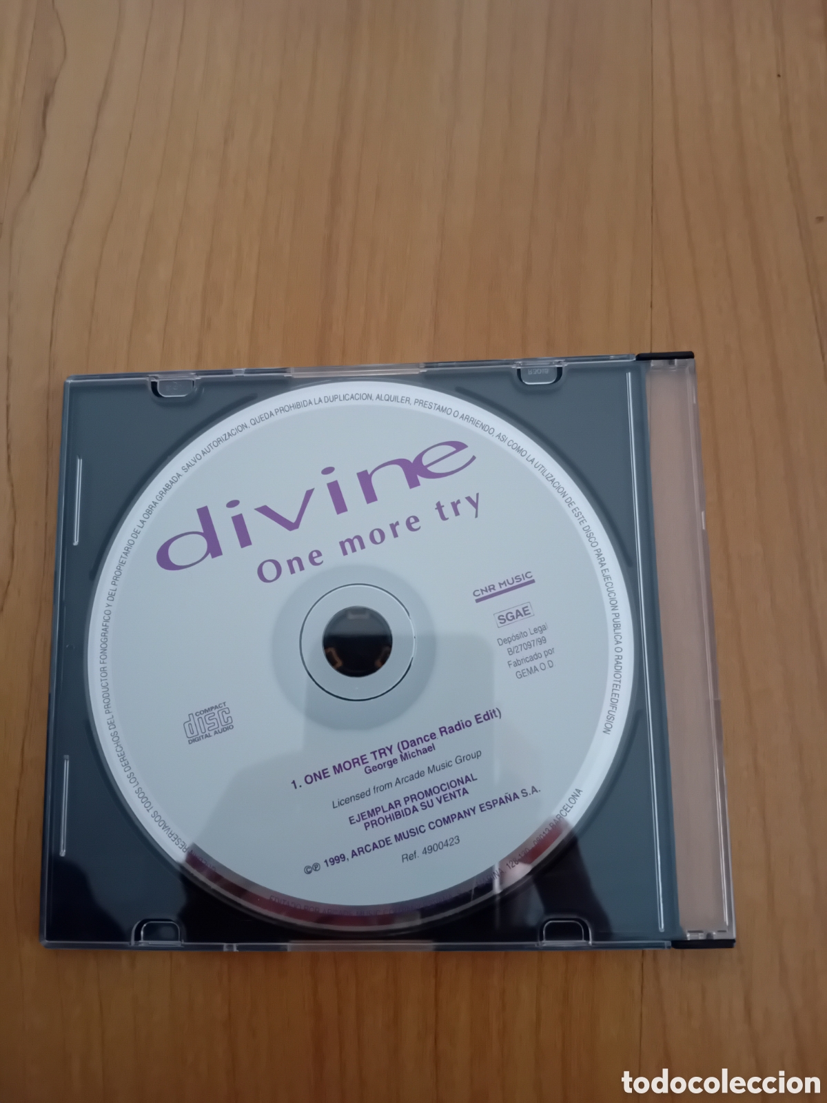 CDs de m&uacute;sica: DIVINE. ONE MORE TRY - Foto 1
