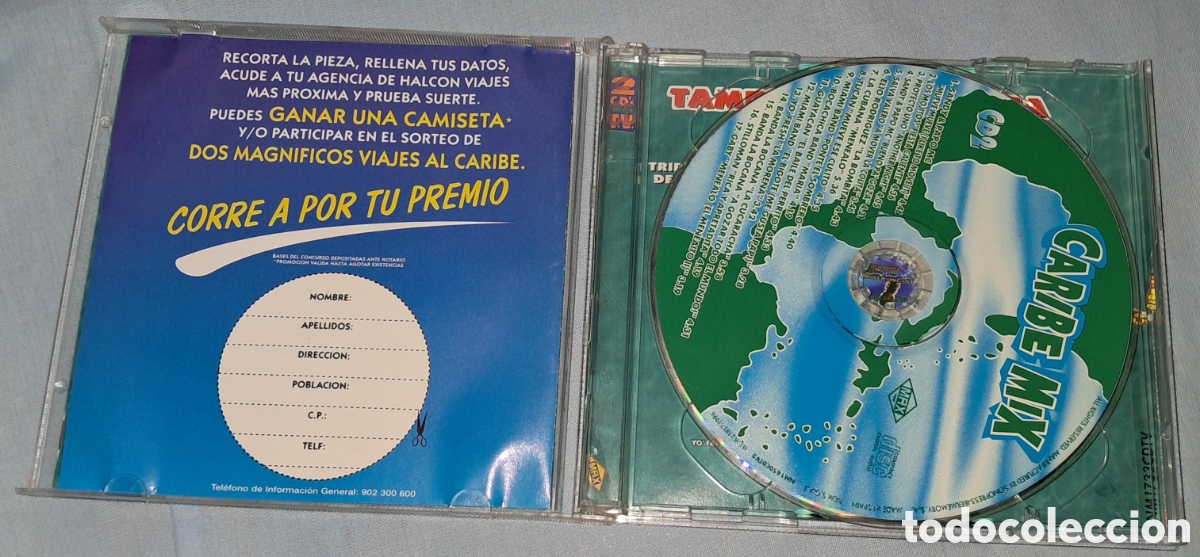CDs de m&uacute;sica: DOBLE CD CARIBE MIX 2, 1997 - Foto 2