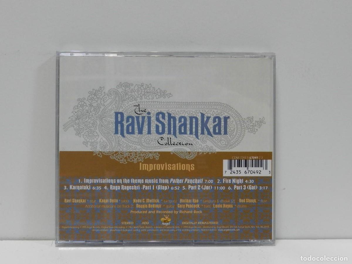 CDs de m&uacute;sica: DISCO CD. Ravi Shankar &ndash; Improvisations. COMPACT DISC. - Foto 2