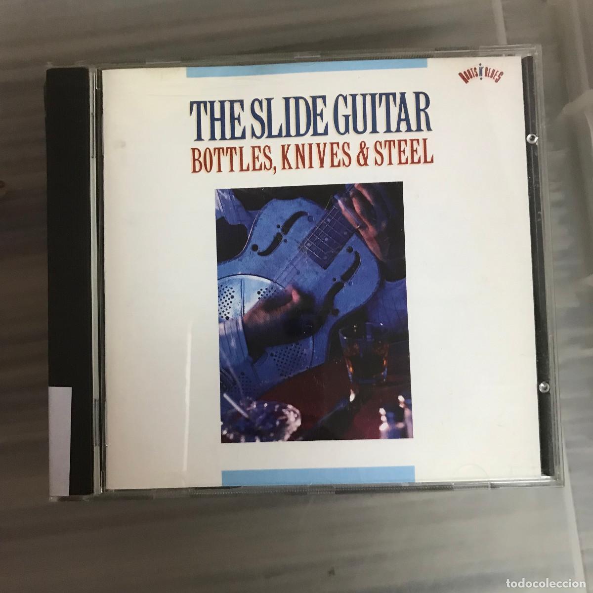 Musik-CDs: VV.AA. - THE SLIDE GUITAR - BOTTLES, KNIVES & STEEL - CD CBS 1990 - TAMPA RED, CHARLIE PATTON...