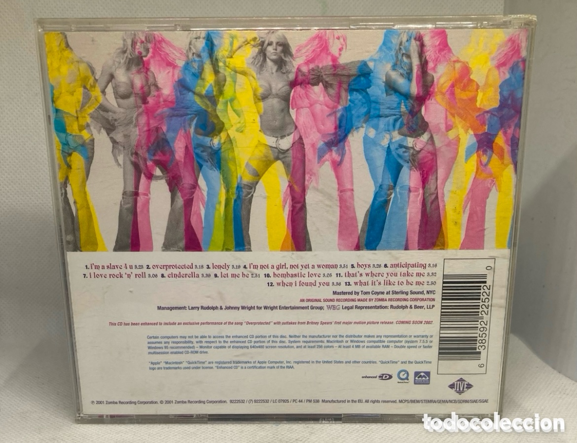 CDs de m&uacute;sica: BRITNEY CD COMO NUEVO - Foto 2