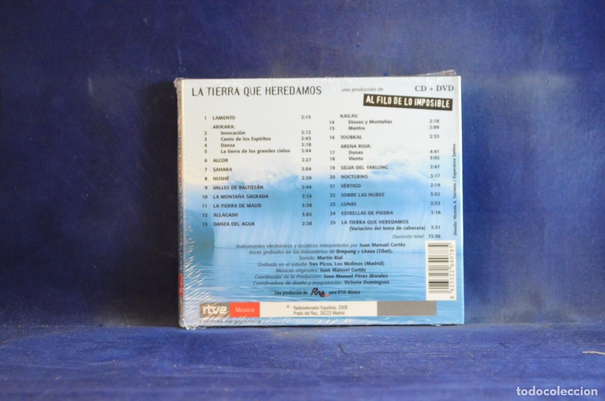 CDs de m&uacute;sica: LA TIERRA QUE HEREDAMOS - CD + DVD - Foto 2