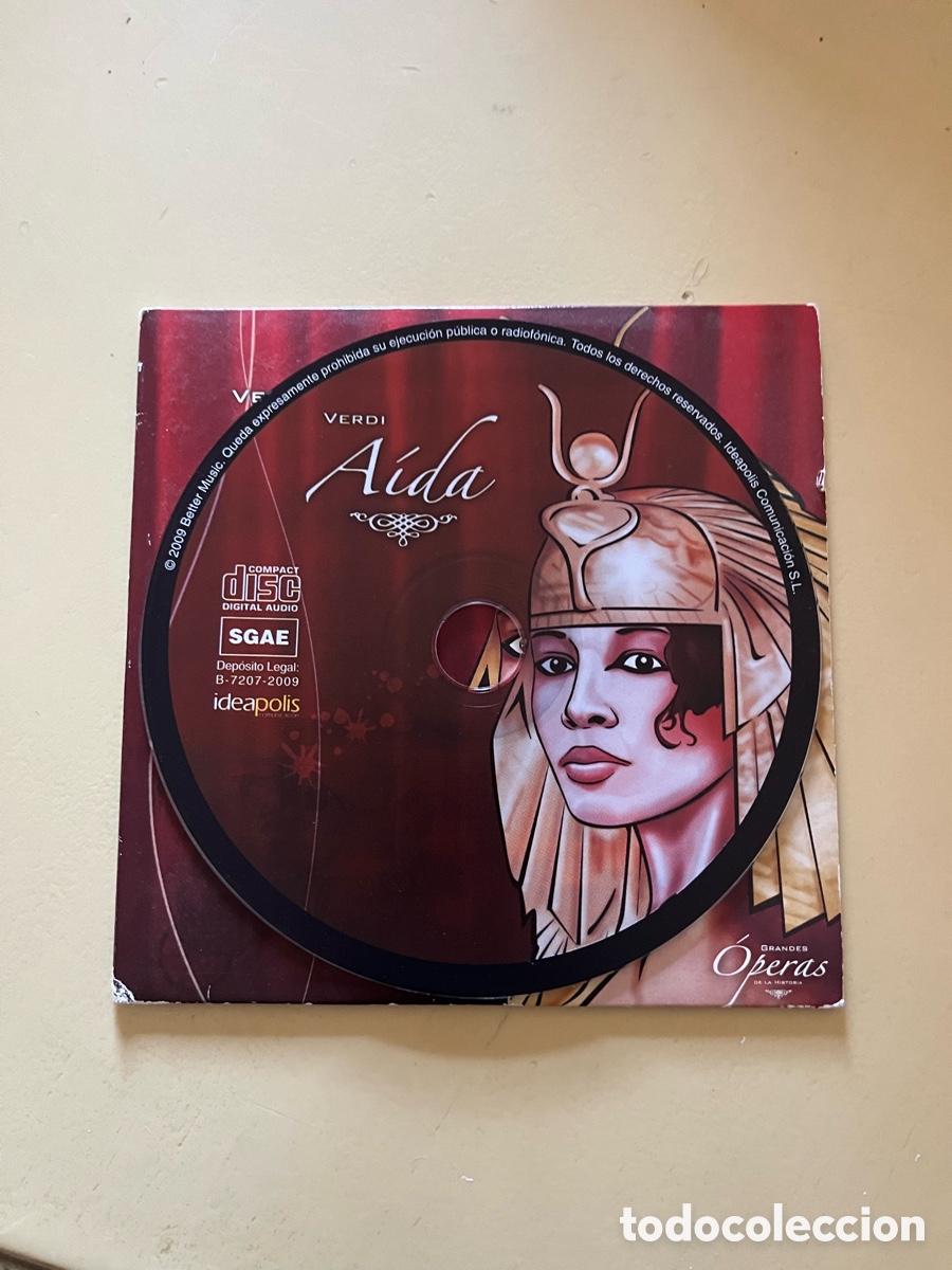 CDs de m&uacute;sica: Aida. Verdi. CD. Grandes &Oacute;peras - Foto 3
