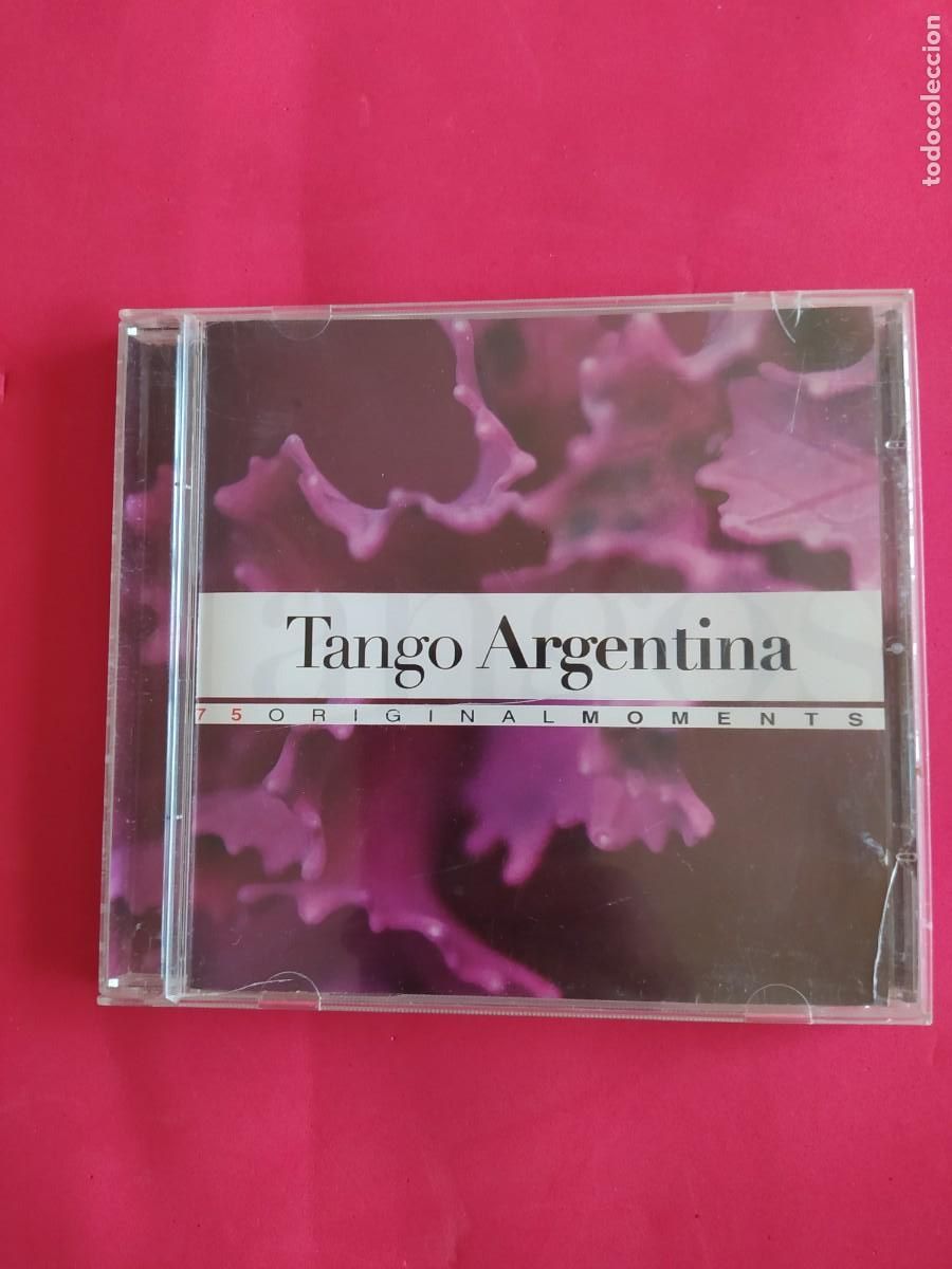 CDs de m&uacute;sica: TANGO ARGENTINA 75 ORIGINAL MOMENTS - Foto 1