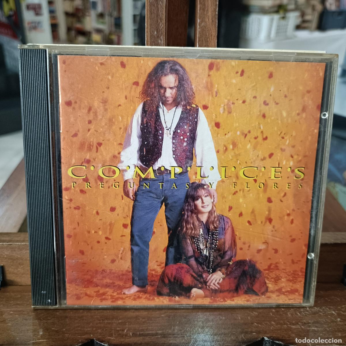 CDs de m&uacute;sica: C&oacute;mplices - Preguntas y Flores - CD. - Foto 1